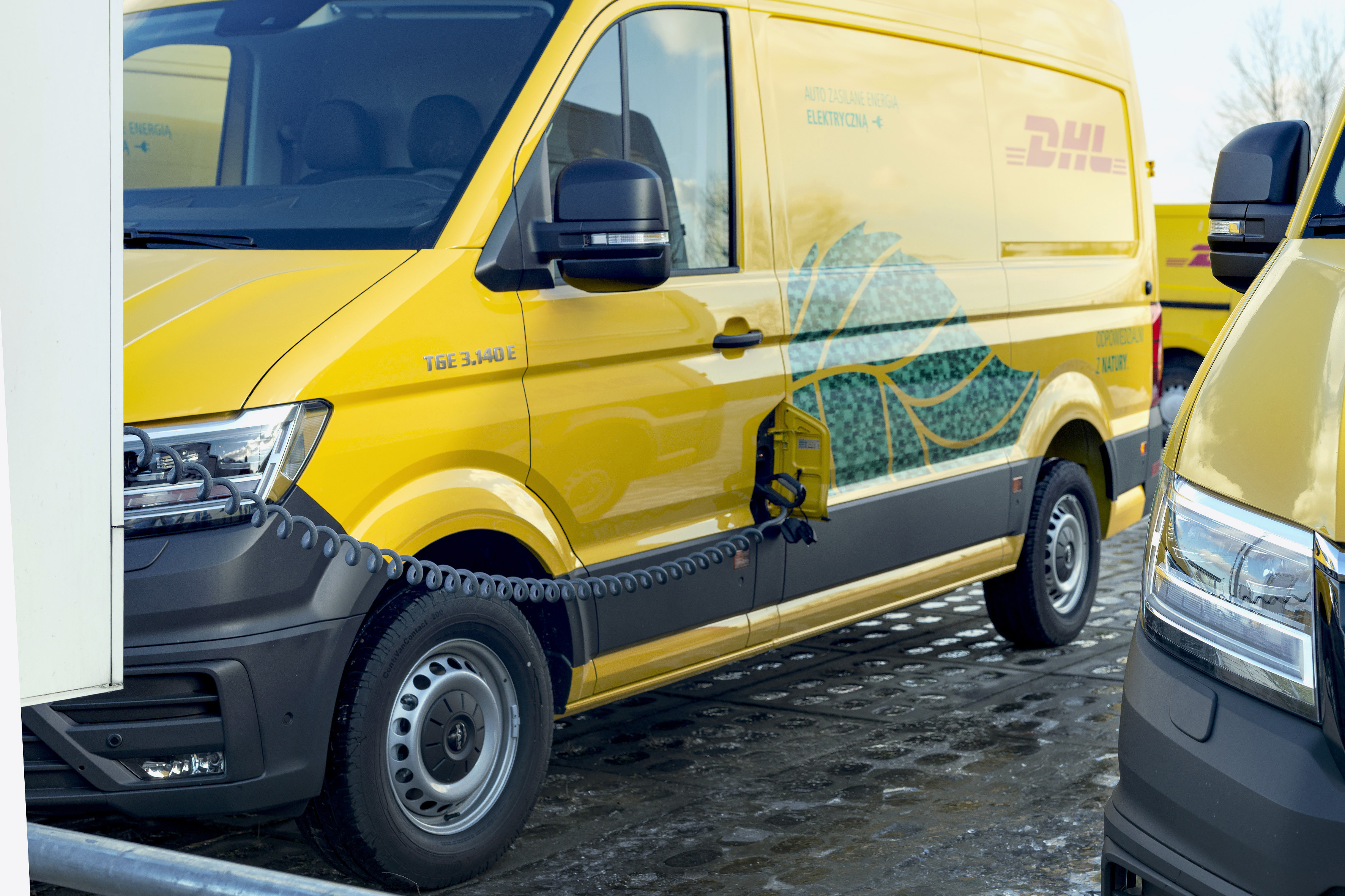 DHL Parcel Polska inwestuje w dostawcze samochody MAN eTGE