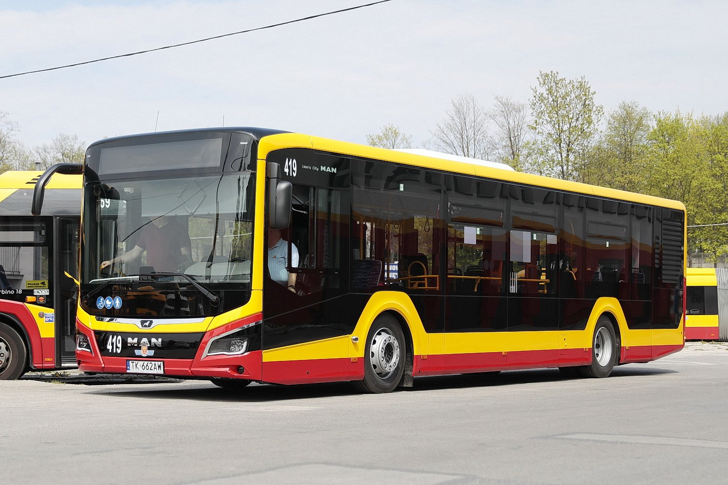 Nowe autobusy MAN Lion’s City w barwach MPK Kielce