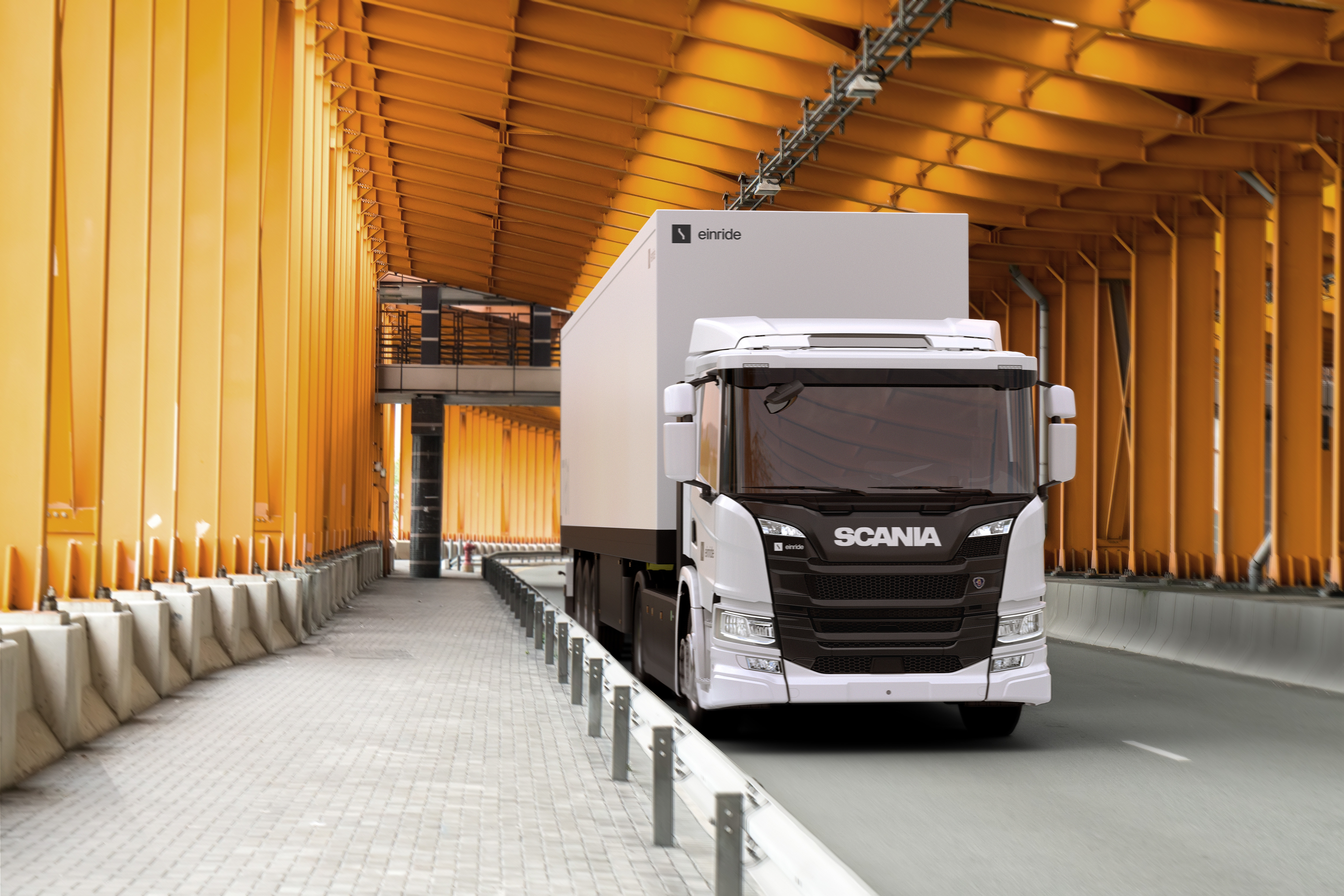 Umowa Scania i Einride na dostawę 110 pojazdów elektrycznych przyspieszy elektryfikację transportu drogowego 
