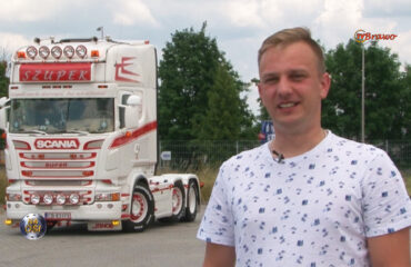 na osi 935 Scania Szupek ponadgabaryt