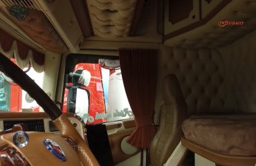 Luksusowe wnętrza tuningowanych ciężarówek goszczących na zlocie Master Truck Show 2021 [Na Osi 951]
