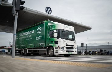 Pierwszy w pełni elektryczny pojazd Scania dla VW Poznań_1