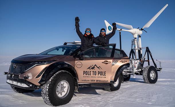 Niesamowita wyprawa samochodem elektrycznym „Od bieguna do bieguna” właśnie się rozpoczęła!